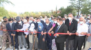 Beyşehir’de Baba Oğul Anıtı, Şehitler ve Gaziler Parkı Açıldı