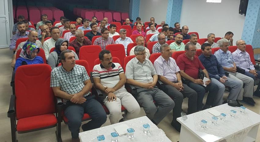 Beyşehir’de Okul Müdürlerine Yeni Müfredat Anlatıldı