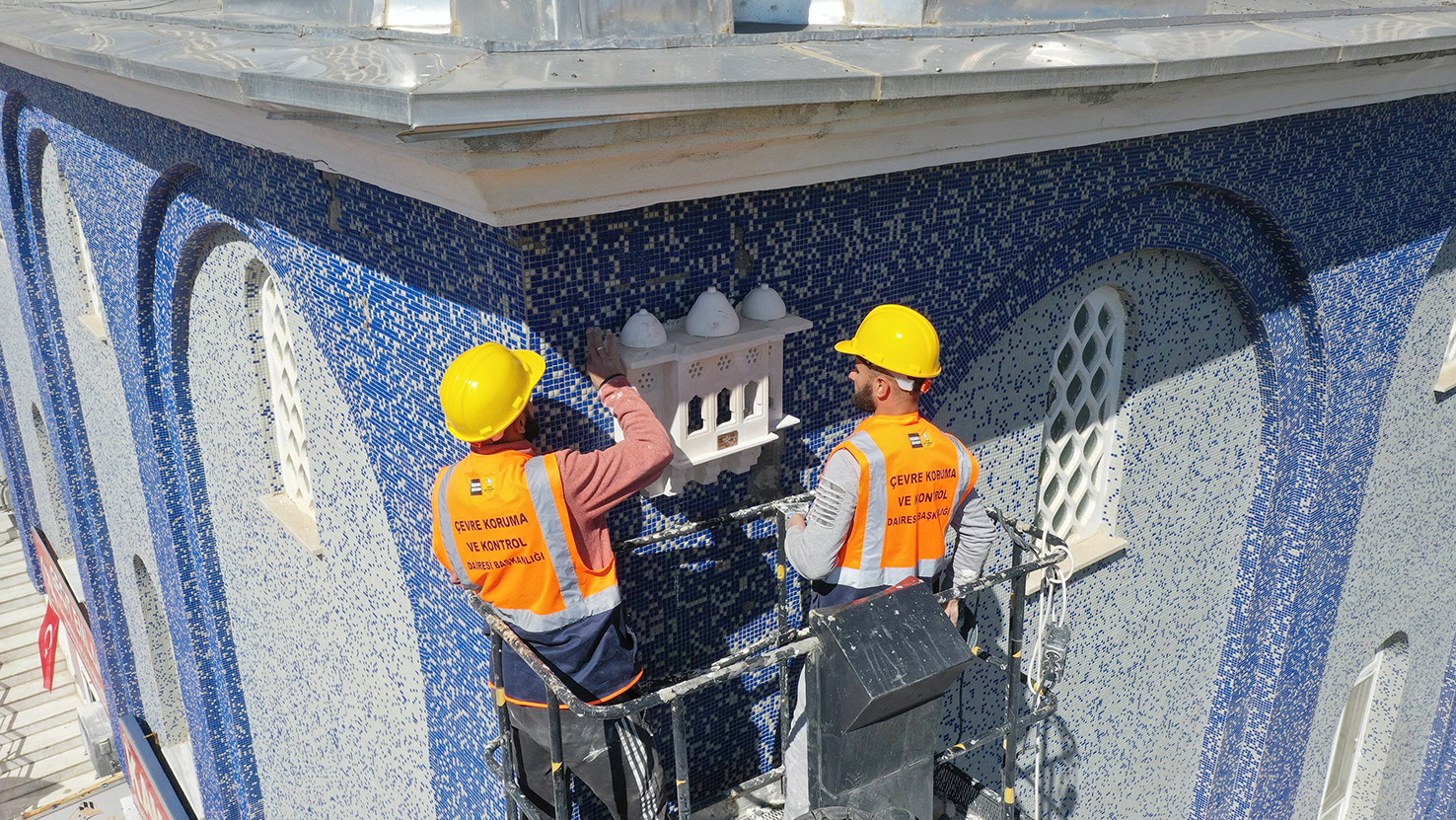 Konya Büyükşehir Camilere Kuş Evleri Yerleştirdi