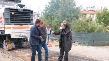 Beyşehir Belediyesi Asfalt Çalışmaları İçin Yolları Hazırlıyor