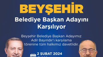 Başkan Bayındır’a karşılama programı düzenleniyor