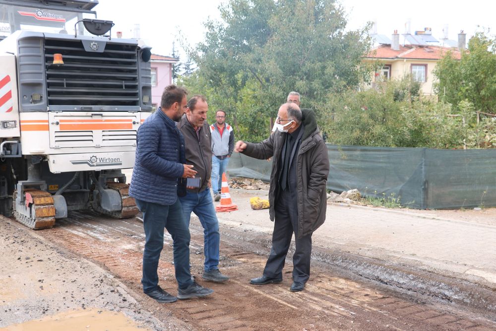 Beyşehir Belediyesi Asfalt Çalışmaları İçin Yolları Hazırlıyor
